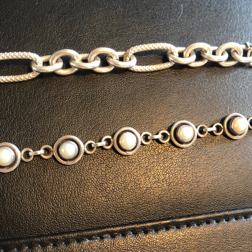 2 Silver Bracelets - image 3
